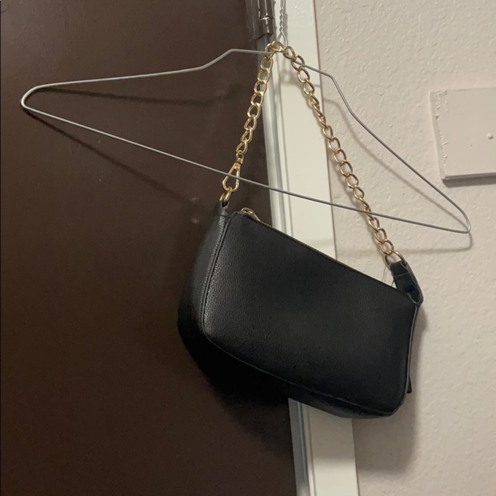 Black handbag